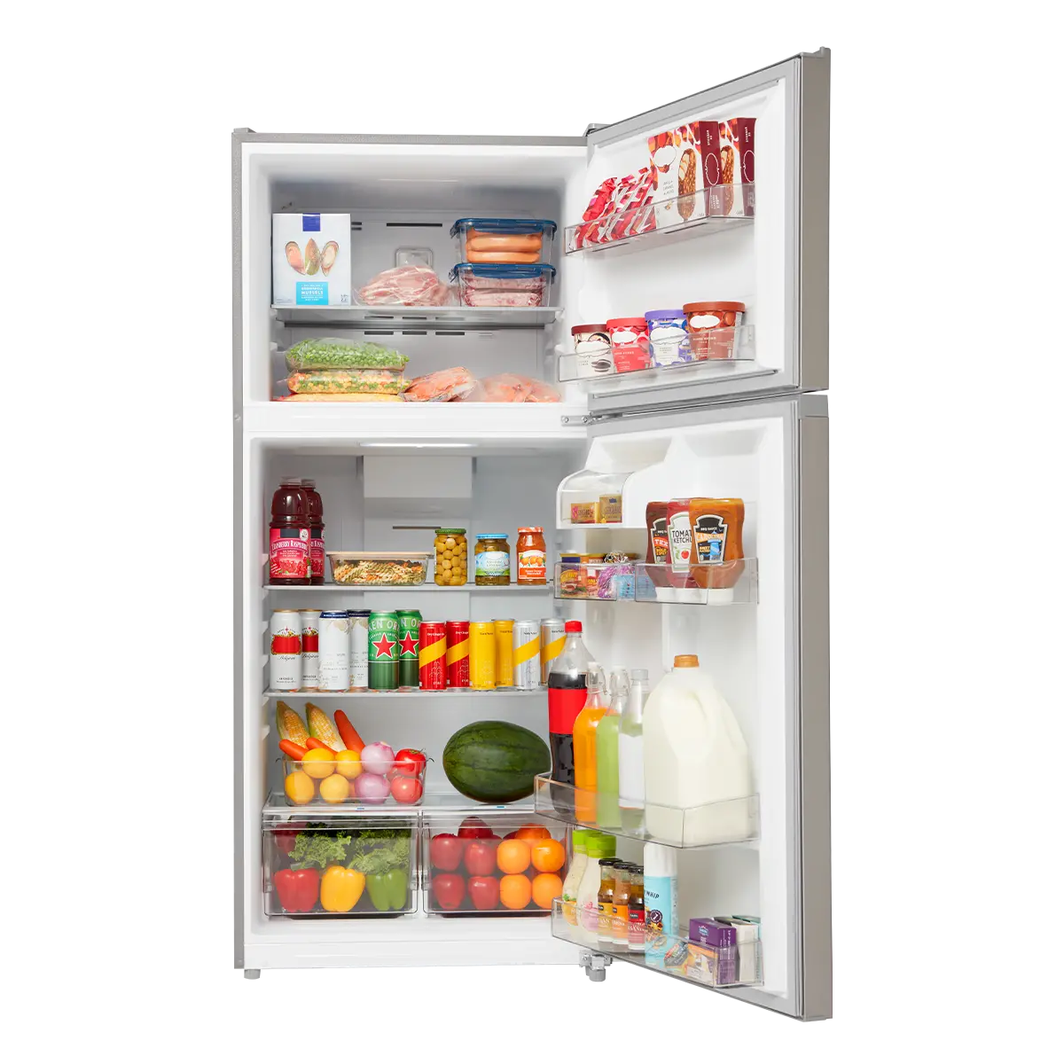 18 cu. ft. Top-Freezer Refrigerator (Stainless Steel) MRT18D3BST