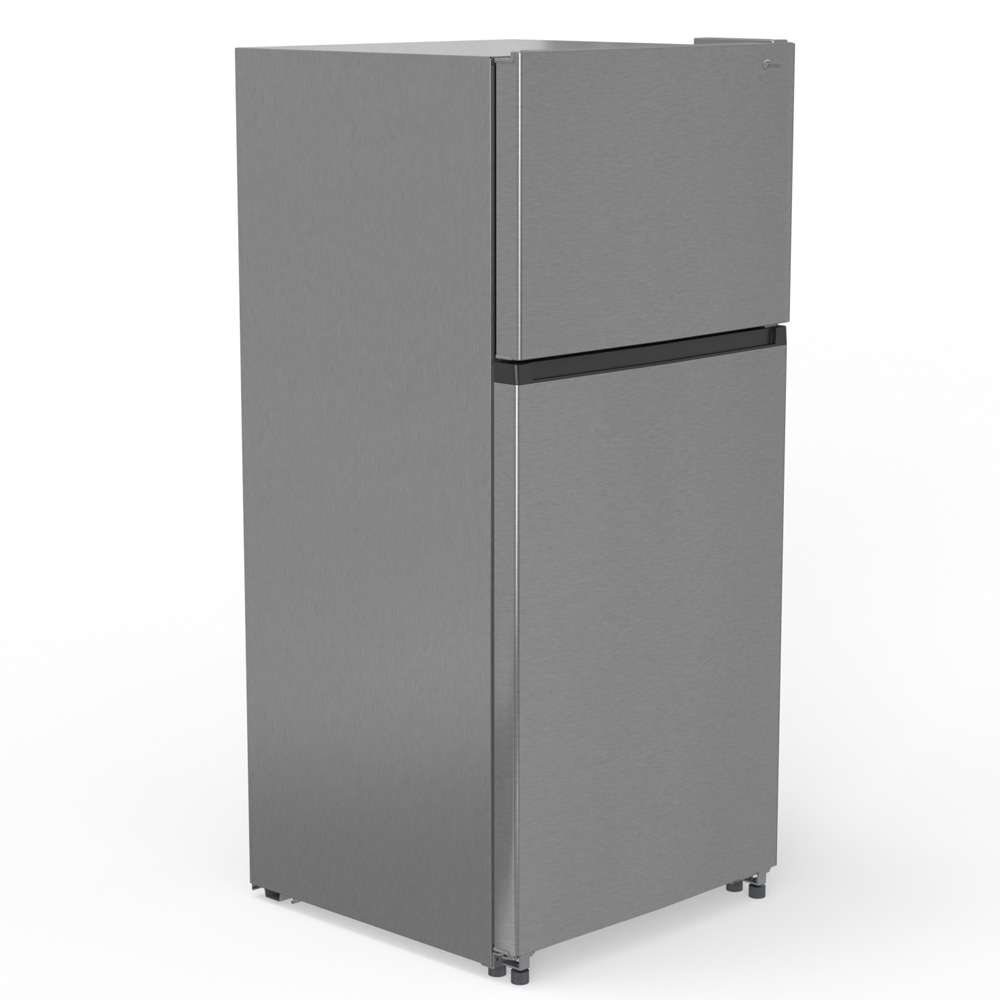 18 CF Top Mount Refrigerator, Glass Shelves, Ice Maker Ready, ESTAR MRT18S3AST