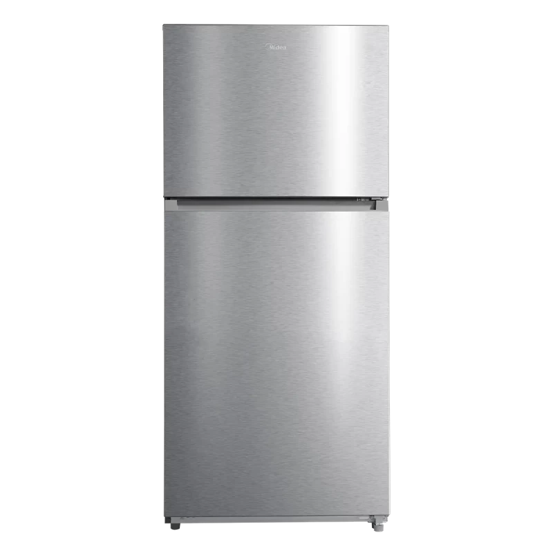 Midea 21 CF Top Mount Refrigerator,  Glass Shelves, Ice Maker Ready, ESTAR Stainless Steel MRT21D3BST Picture 1