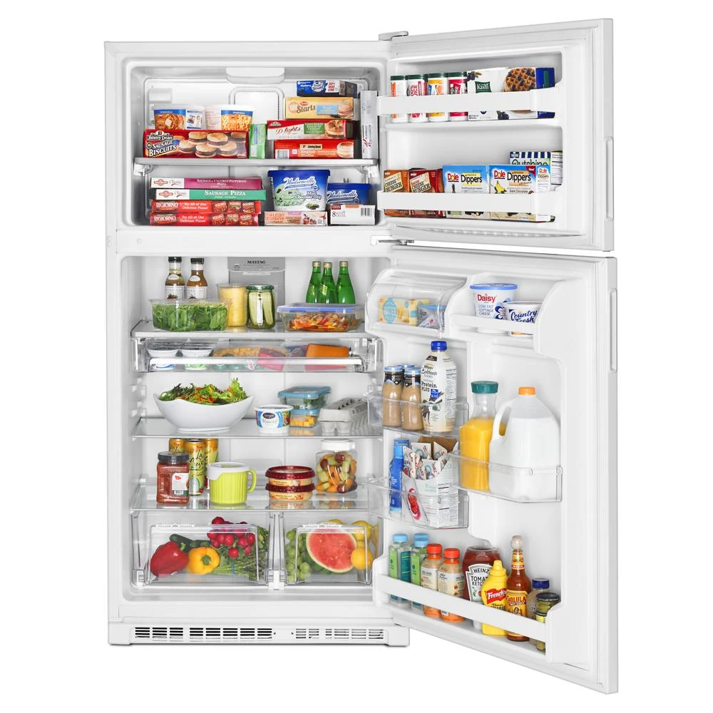 33-Inch Wide Top Freezer Refrigerator with PowerCold Feature- 21 Cu. Ft. view 6
