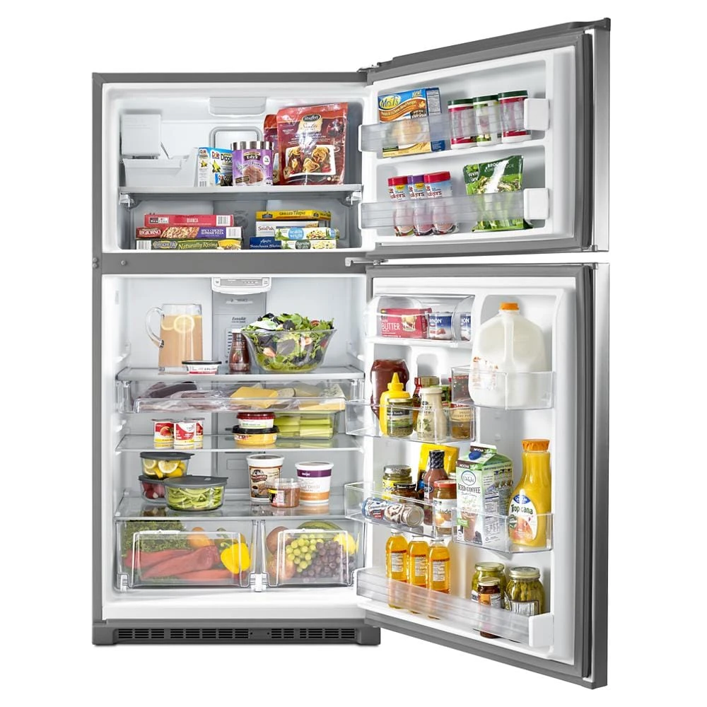 33-Inch Wide Top Freezer Refrigerator with EvenAir Cooling Tower- 21 Cu. Ft. view 10
