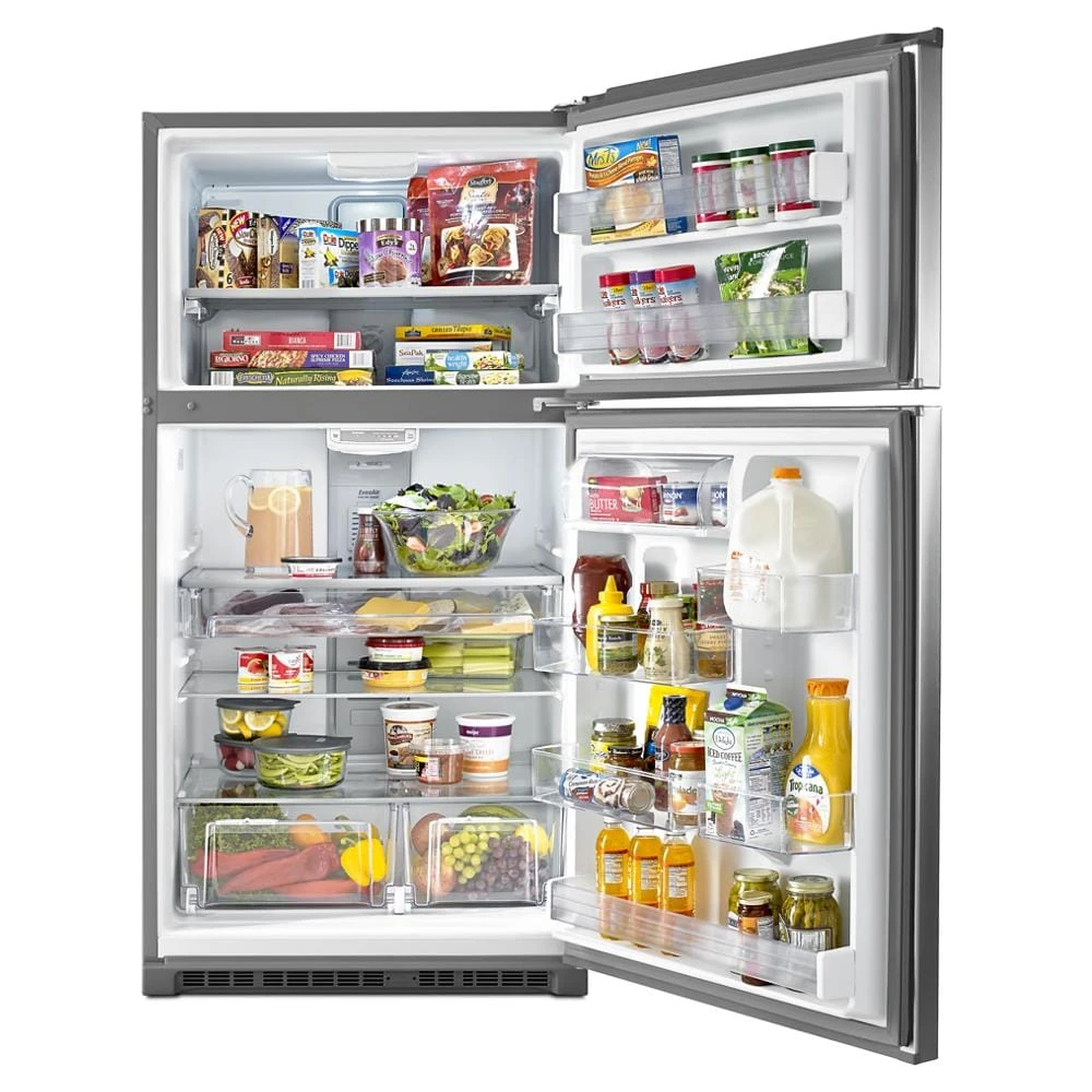 33-Inch Wide Top Freezer Refrigerator with EvenAir Cooling Tower- 21 Cu. Ft. view 12