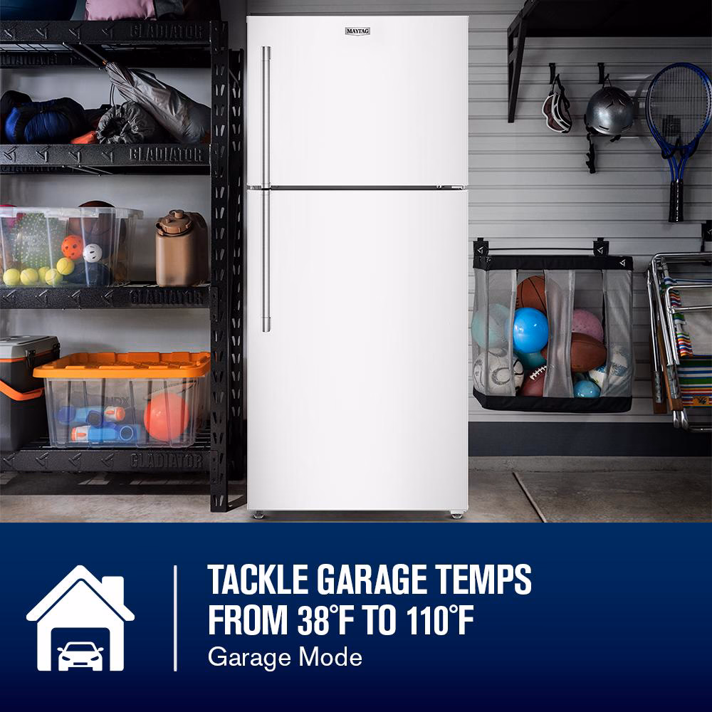30-Inch Wide Top-Freezer Refrigerator with Garage Mode—19 Cu. Ft. view 4