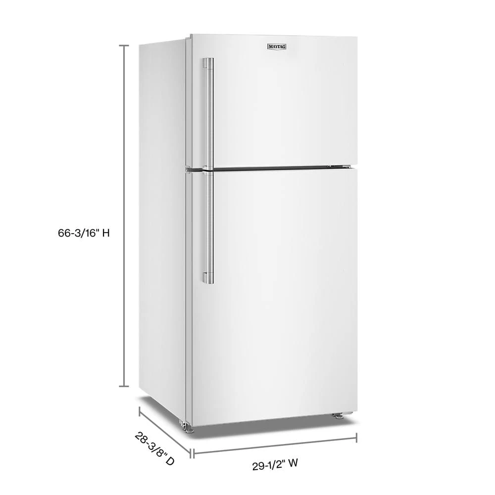 30-Inch Wide Top-Freezer Refrigerator with Garage Mode—19 Cu. Ft. MRTX5119SW