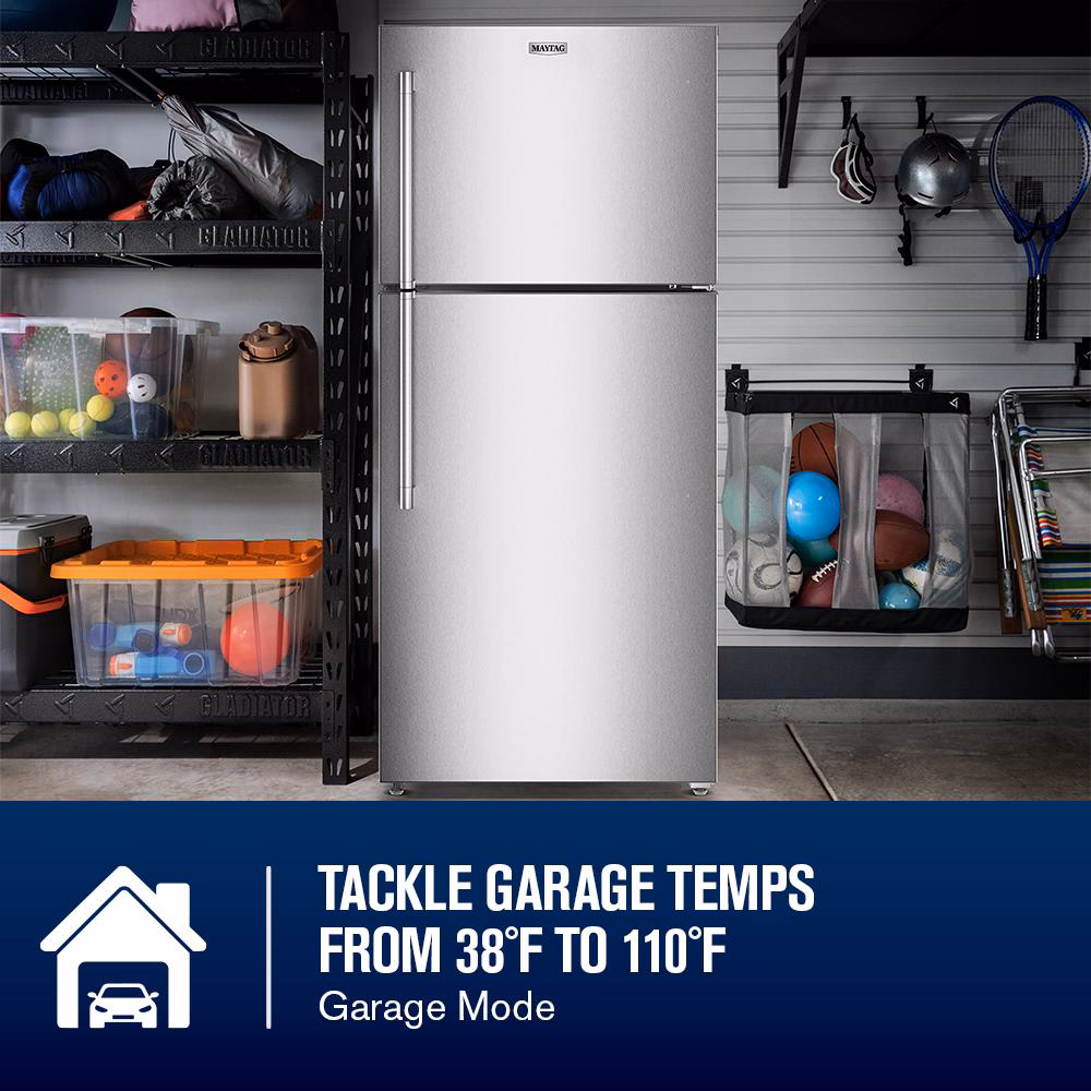 30-Inch Wide Top-Freezer Refrigerator with Garage Mode—19 Cu. Ft. view 2