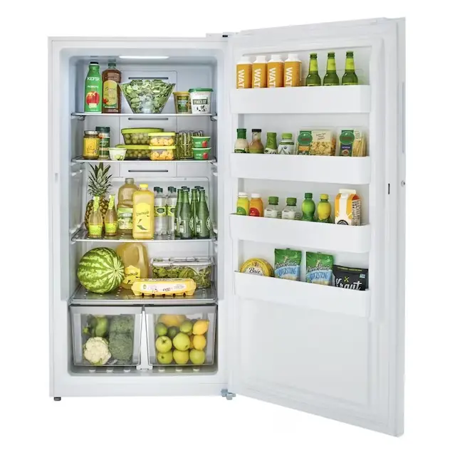 17.0 Cu. Ft. Upright Convertible Freezer White view 4