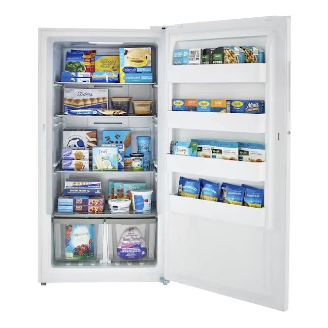 17.0 Cu. Ft. Upright Convertible Freezer White view 5
