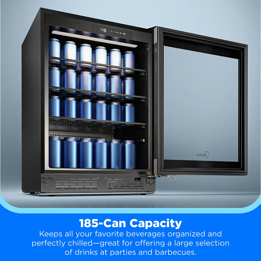 24” 185-Can Beverage Cooler MRV185S5BSS