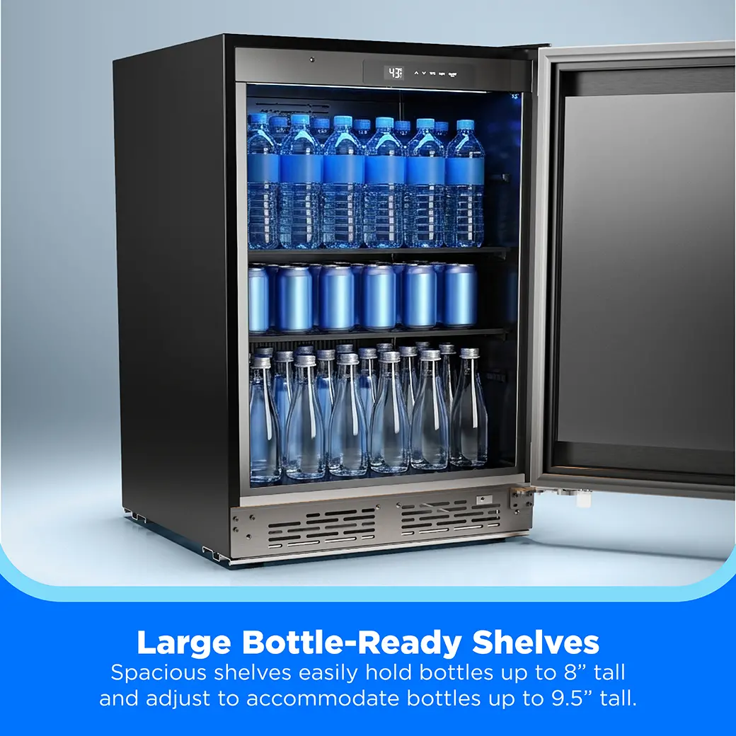 24” 185-Can Beverage Cooler MRV185S5BSS