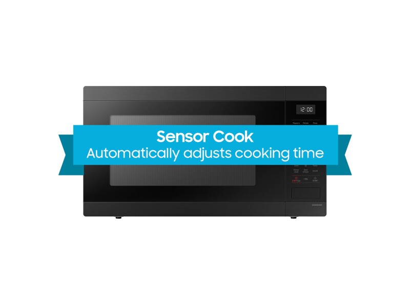1.9 cu. ft. Countertop Microwave with Sensor Cooking in Matte Black Stainless Steel MS19DG8500MTAA