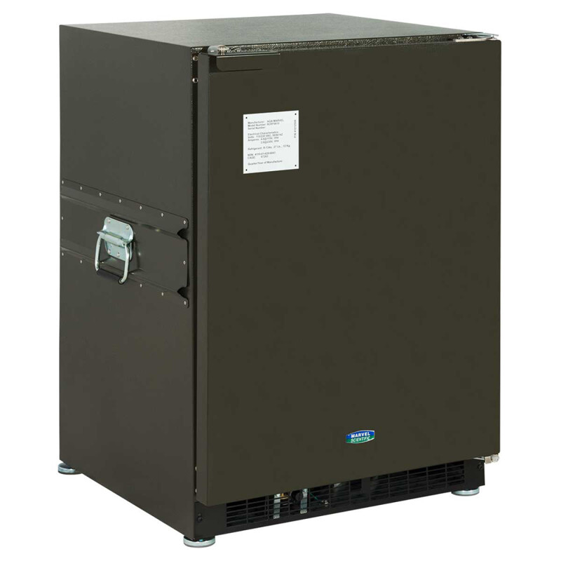 24-in Scientific Dual-Voltage Refrigerator Freezer MS24RFSGRG