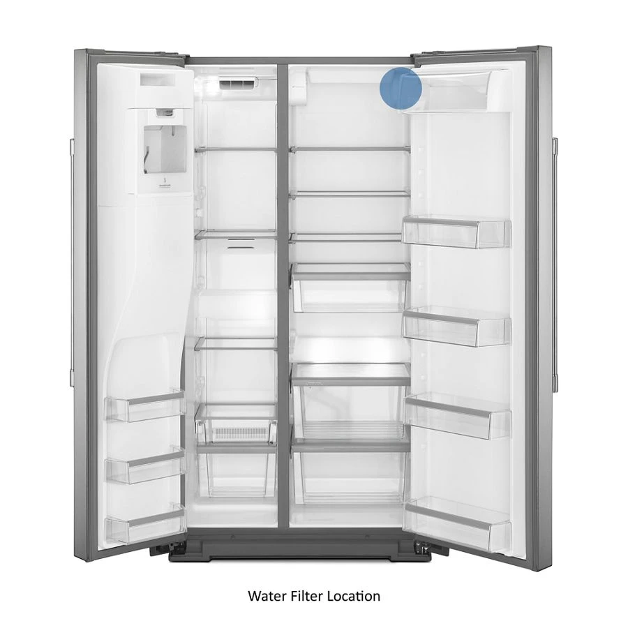 36- Inch Wide Counter Depth Side-by-Side Refrigerator- 21 Cu. Ft. MSC21C6MFZ
