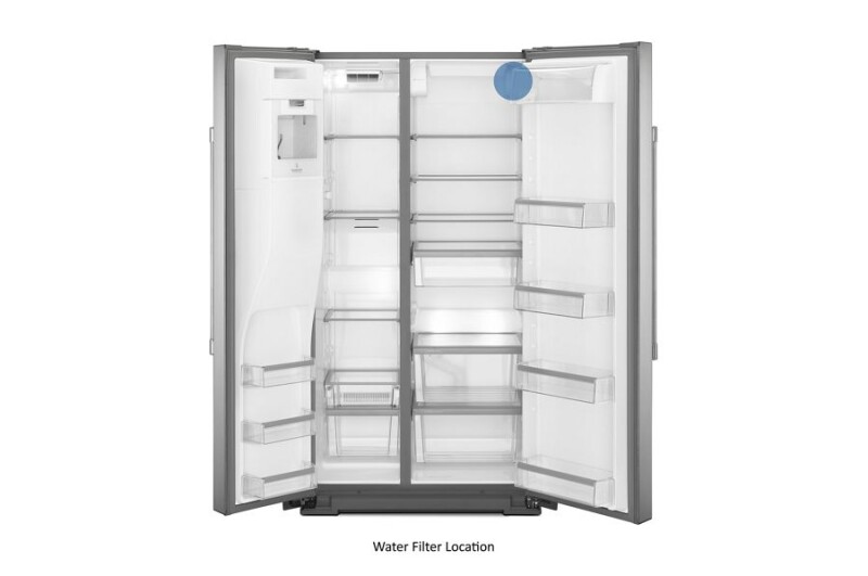 36- Inch Wide Counter Depth Side-by-Side Refrigerator- 21 Cu. Ft. MSC21C6MFZ