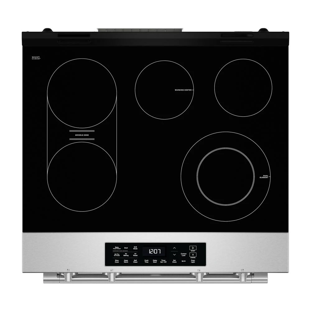 30-Inch Wide Slide-In Electric Range with Grill Mode and No Preheat Air Fry - 5.3 Cu. Ft. view 11