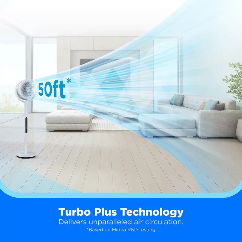 Smart Pedestal Air Circulator MSFS07RW6DW
