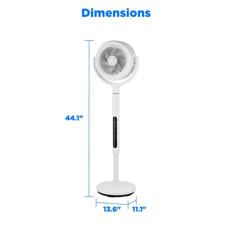 Smart Pedestal Air Circulator MSFS07RW6DW