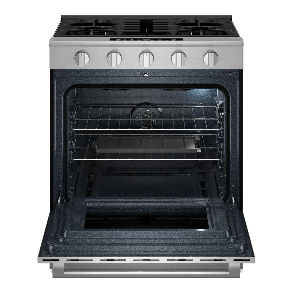 30-Inch Wide Slide-In Gas Range with Grill Mode and No Preheat Air Fry - 5.0 Cu. Ft. view 35