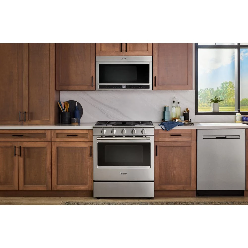 30-Inch Wide Slide-In Gas Range with Grill Mode and No Preheat Air Fry - 5.0 Cu. Ft. view 2