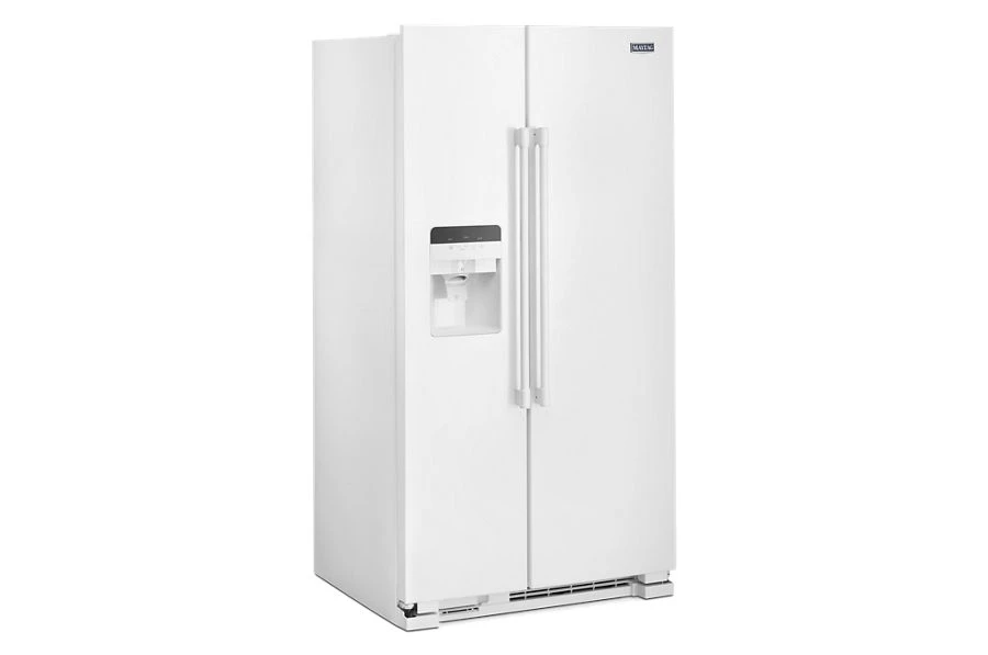 36-Inch Wide Side-by-Side Refrigerator with Exterior Ice and Water Dispenser - 25 Cu. Ft. view 3