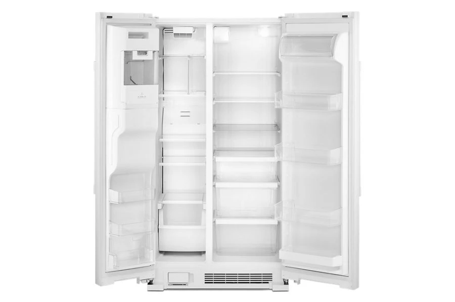 36-Inch Wide Side-by-Side Refrigerator with Exterior Ice and Water Dispenser - 25 Cu. Ft. view 5