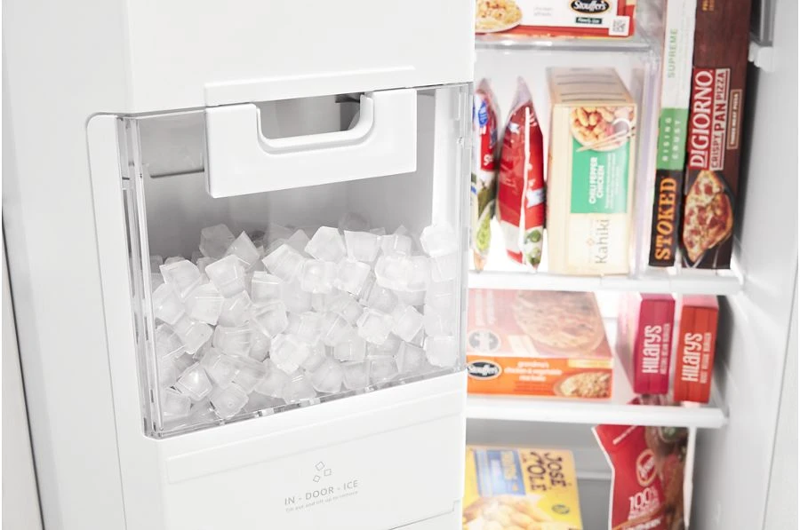 36-Inch Wide Side-by-Side Refrigerator with Exterior Ice and Water Dispenser - 25 Cu. Ft. view 7