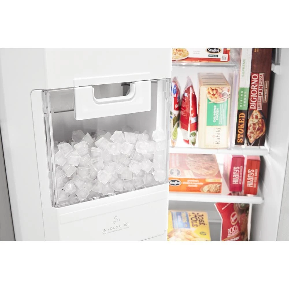 36-Inch Wide Side-by-Side Refrigerator with Exterior Ice and Water Dispenser - 25 Cu. Ft. view 20