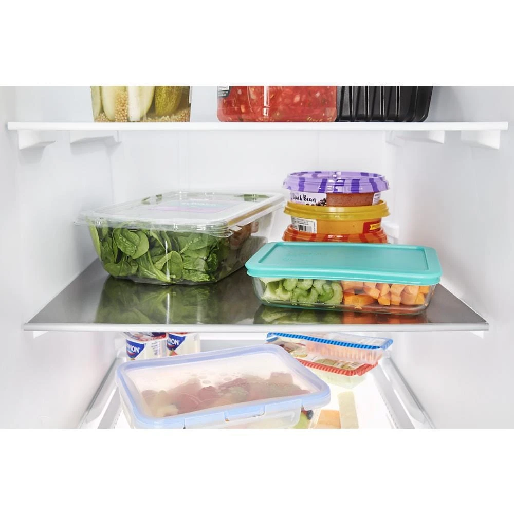 36-Inch Wide Side-by-Side Refrigerator with Exterior Ice and Water Dispenser - 25 Cu. Ft. view 19