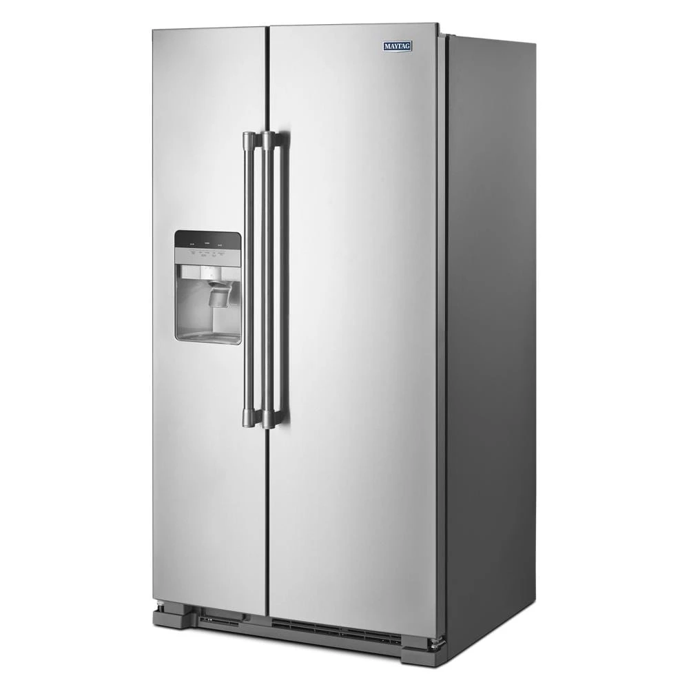 36-Inch Wide Side-by-Side Refrigerator with Exterior Ice and Water Dispenser - 25 Cu. Ft. view 7