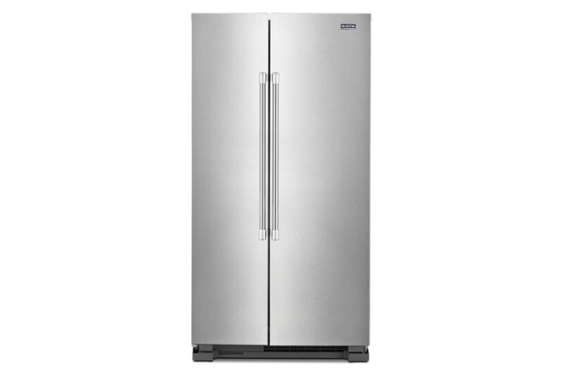 Maytag 36-Inch Wide Side-by-Side Refrigerator - 25 cu. ft. Fingerprint Resistant Stainless Steel MSS25N4MKZ Picture 1