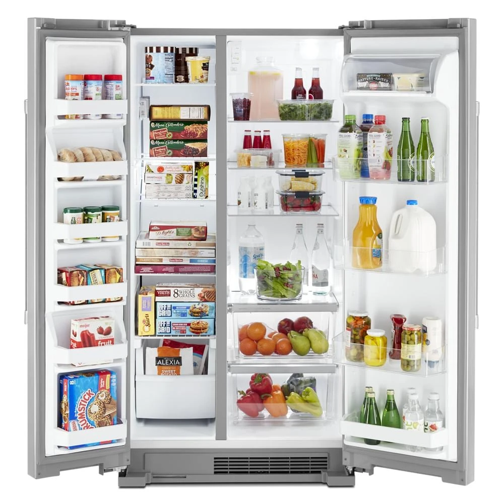 36-Inch Wide Side-by-Side Refrigerator - 25 cu. ft. view 8