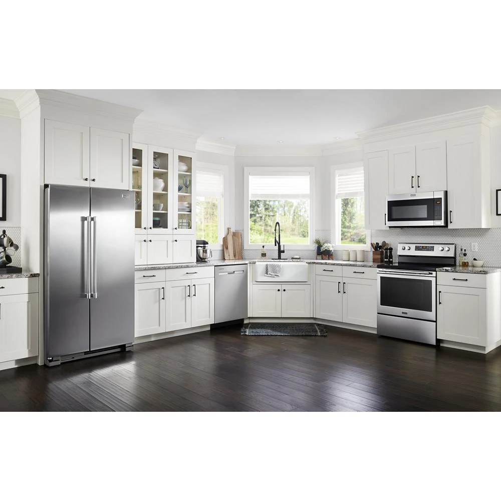 36-Inch Wide Side-by-Side Refrigerator - 25 cu. ft. view 12
