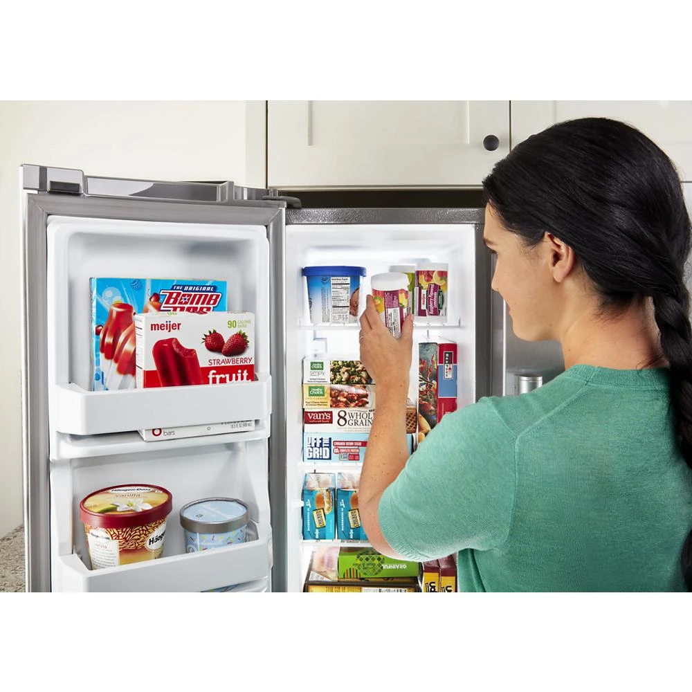 36-Inch Wide Side-by-Side Refrigerator - 25 cu. ft. view 13