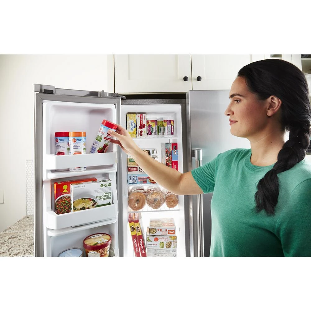 36-Inch Wide Side-by-Side Refrigerator - 25 cu. ft. view 14