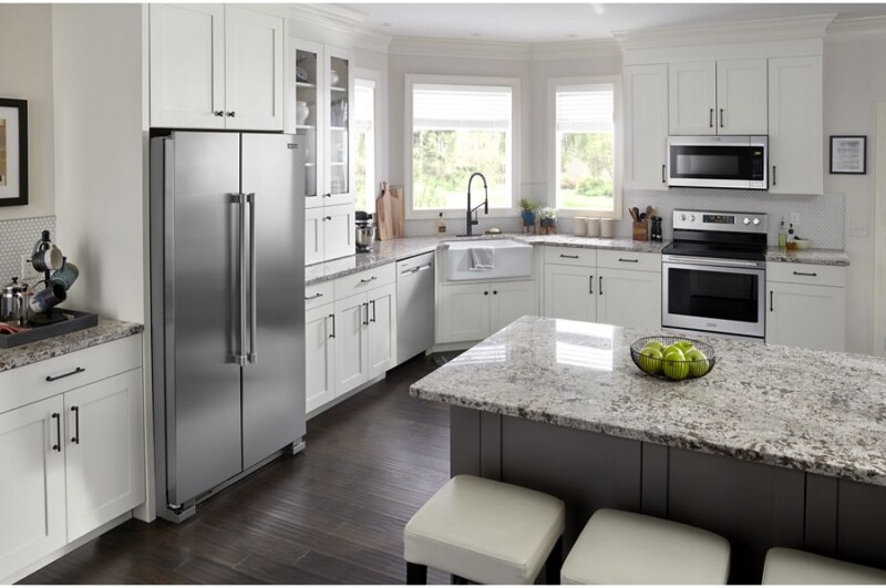 36-Inch Wide Side-by-Side Refrigerator - 25 cu. ft. MSS25N4MKZ