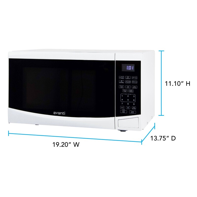 Avanti Countertop Microwave Oven, 0.9 cu. ft. view 14