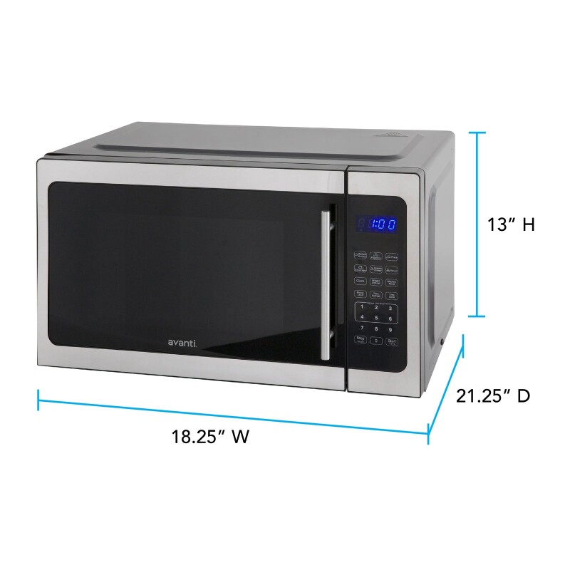 Avanti 1.5 cu. ft. Microwave Oven view 6