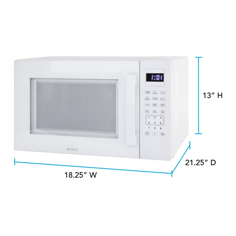 Avanti 1.5 cu. ft. Microwave Oven view 4