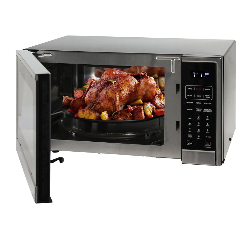 Avanti Microwave Air Fry, Convection Oven 3-in-1, 1.3 cu. ft. Capacity MTAF130K3S