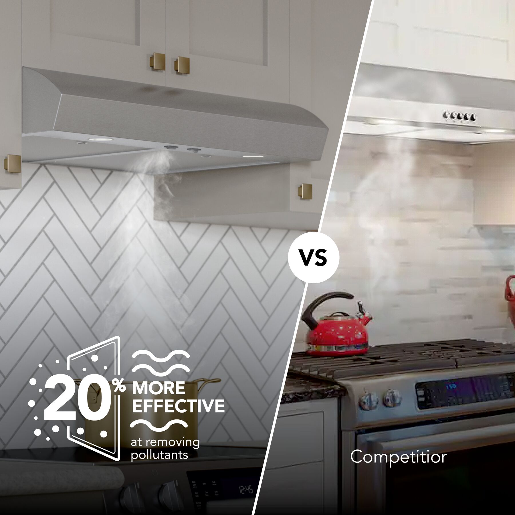 Broan-NuTone 30-Inch Under Cabinet Range Hood, ENERGY STAR, 350 Max Blower CFM, Stainless Steel view 4