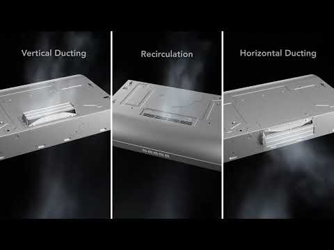 Mantra 36Inch 350 MAX Blower CFM 1.5 Sones Range Hood view 8