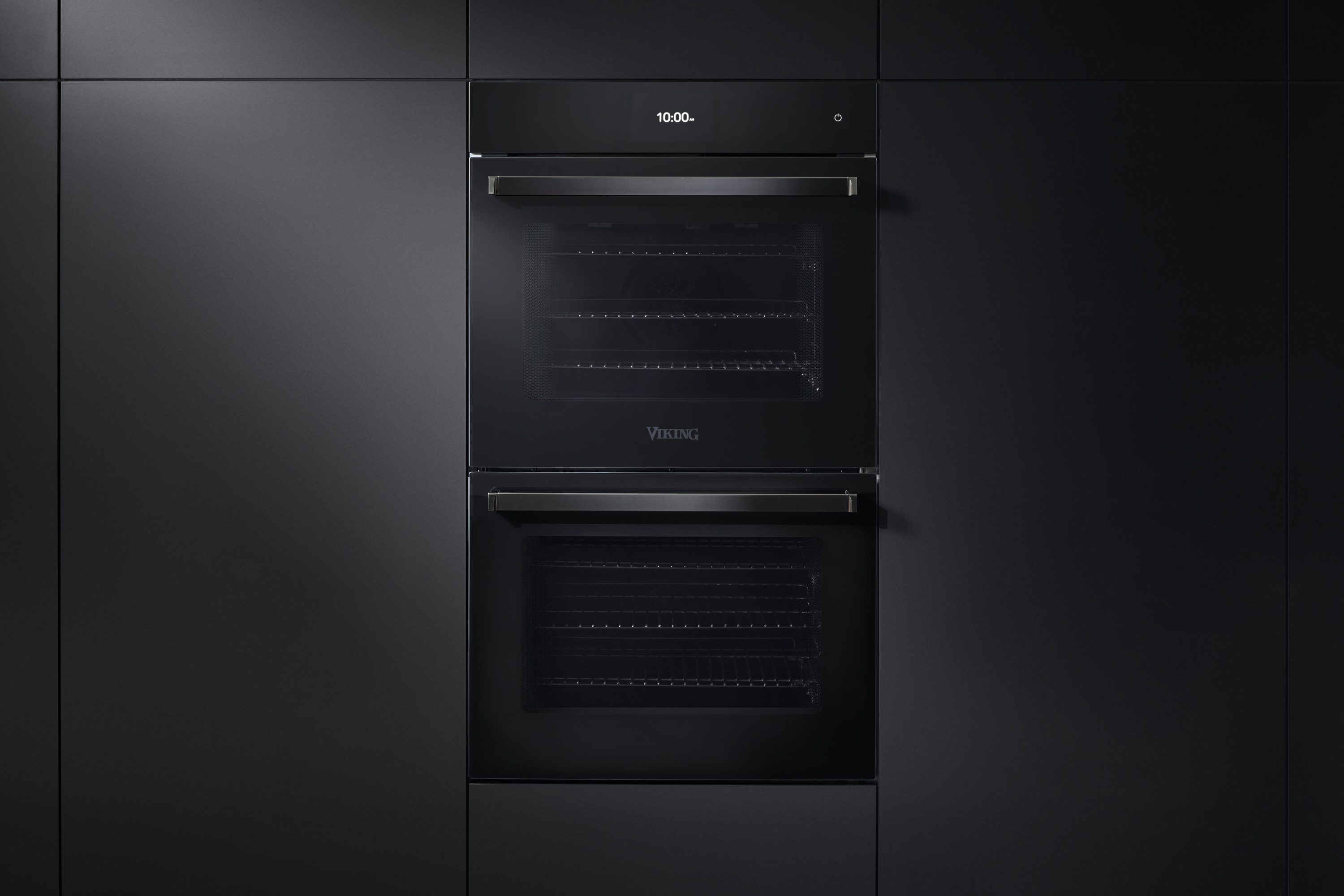 30"W. Double Electric Convection Black Glass Oven MVDOE6301BG