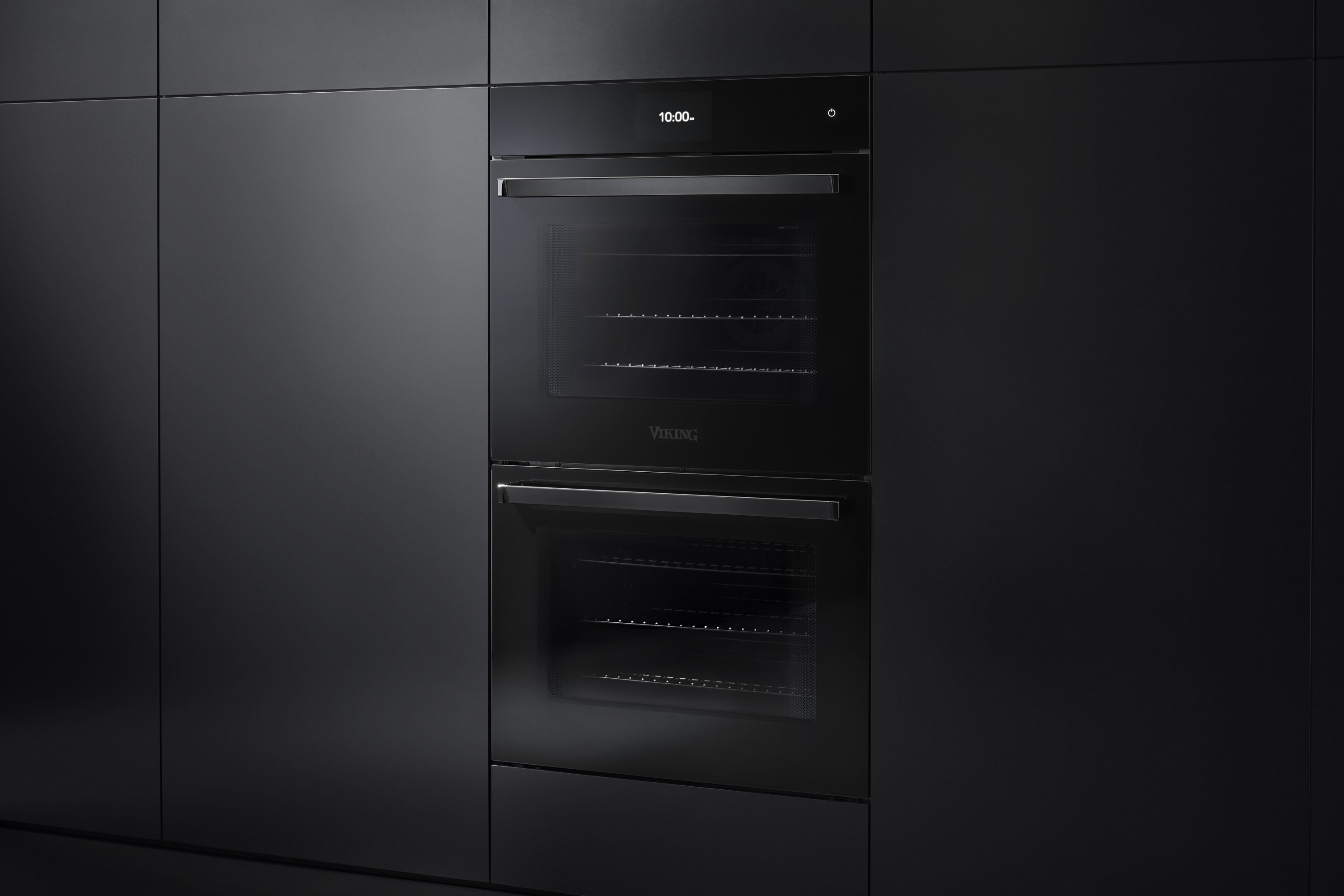 30"W. Double Electric Convection Black Glass Oven MVDOE6301BG