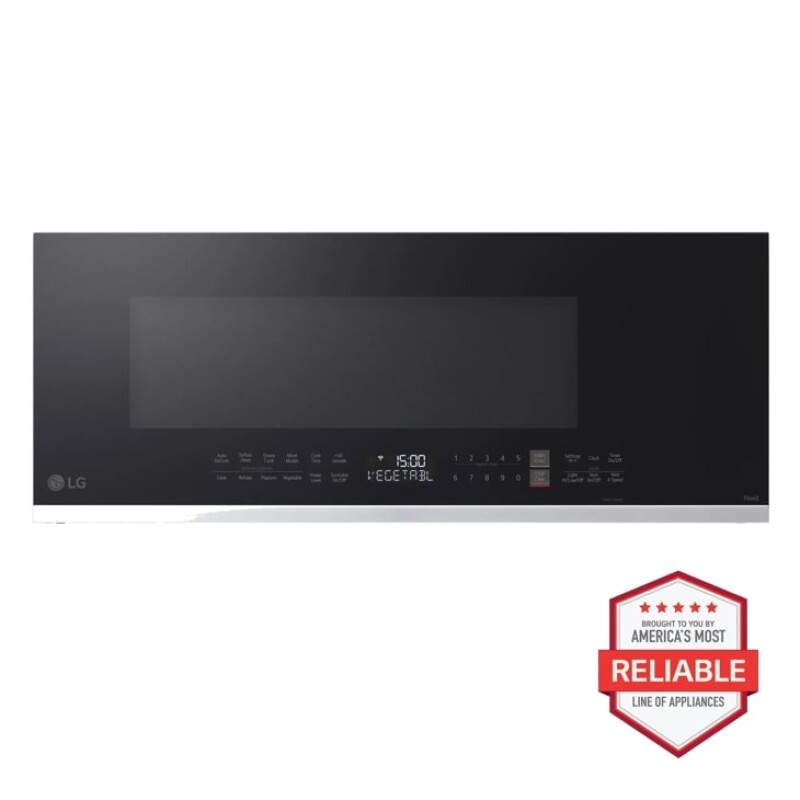 1.3 cu. ft. Smart Low Profile Over-the-Range Microwave Oven with Sensor Cook view 14