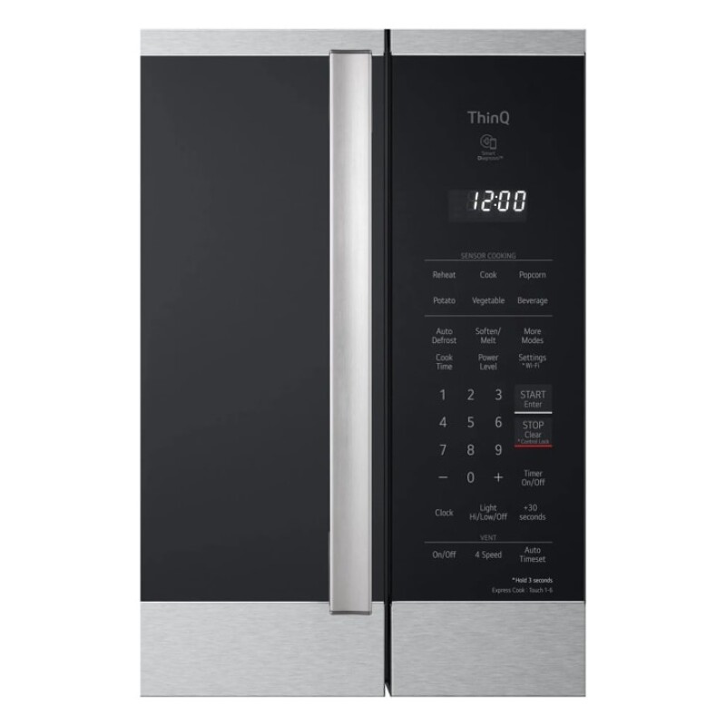 2.1 cu. ft. Smart Over-the-Range Microwave Oven with ExtendaVent® 2.0 & EasyClean® view 7