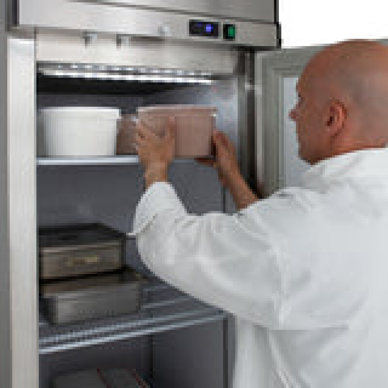 Maxx Cold V-Series 1 Door Reach-In Freezer, Bottom Mount MVF23FDHC