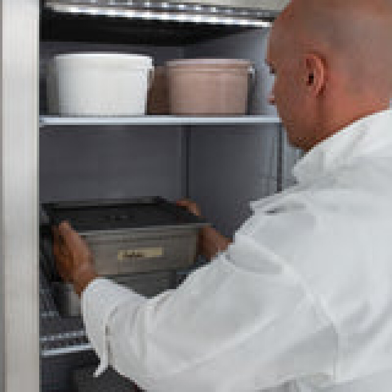 Maxx Cold V-Series 1 Door Reach-In Freezer, Bottom Mount, in Stainless Steel MVF23FDHC
