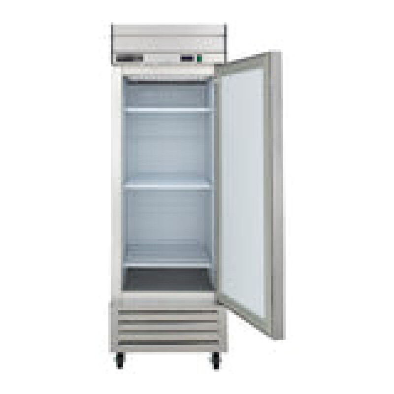 Maxx Cold V-Series 1 Door Reach-In Freezer, Bottom Mount, in Stainless Steel MVF23FDHC