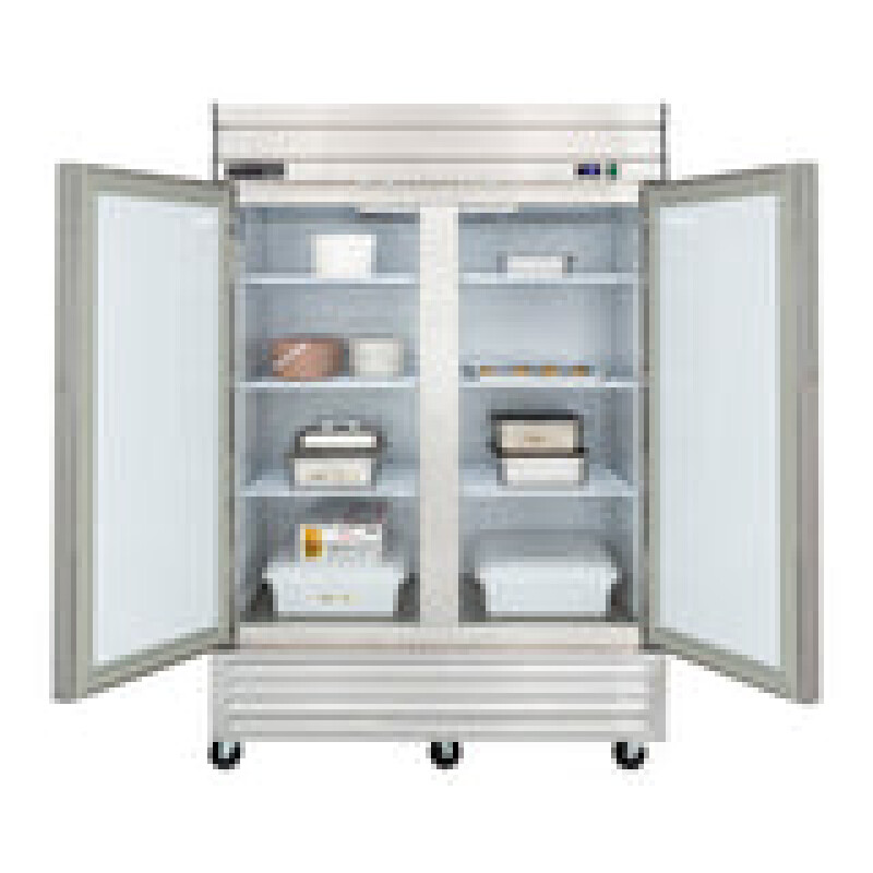 Maxx Cold V-Series 2 Door Reach-In Freezer, Bottom Mount MVF49FDHC