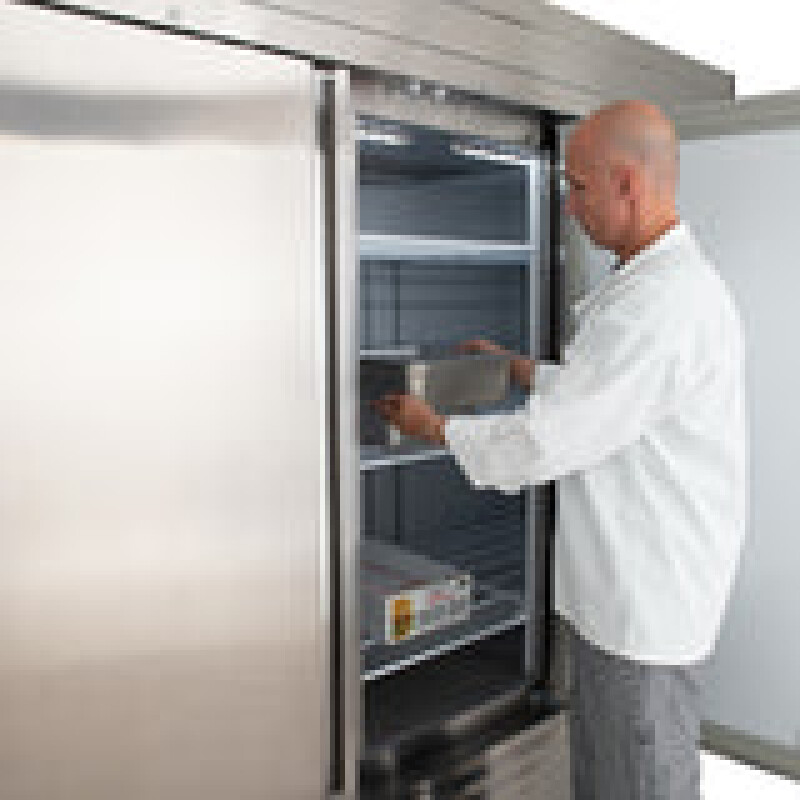 Maxx Cold V-Series 3 Door Reach-In Freezer, Bottom Mount MVF72FDHC
