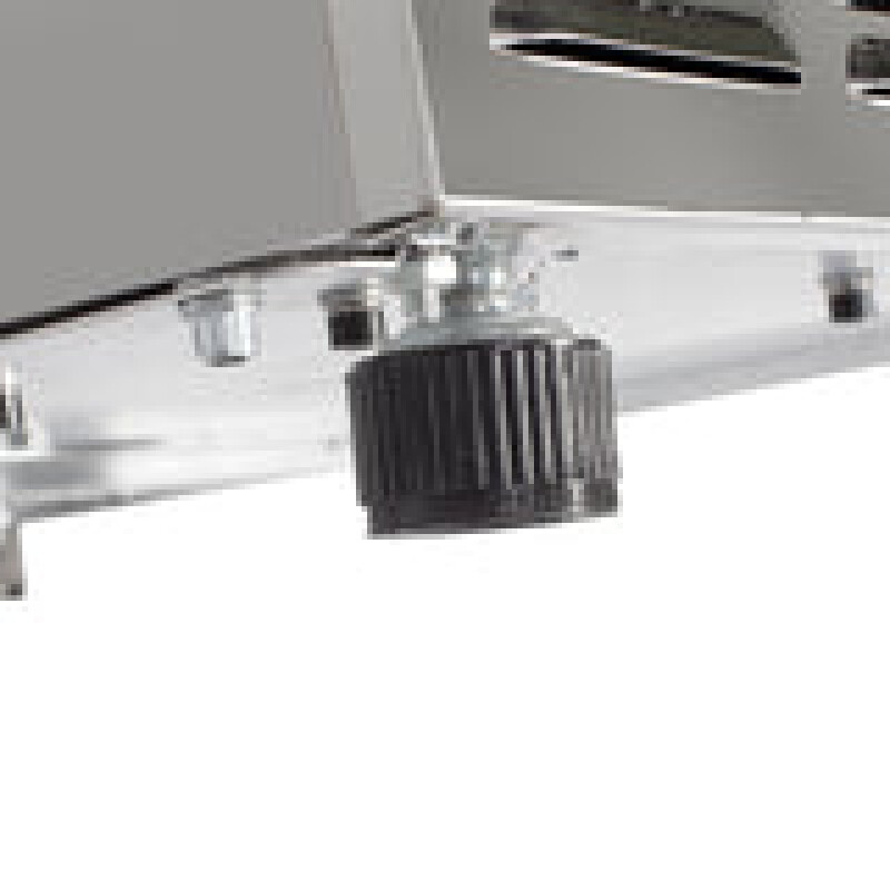 Maxx Ice V-Series Self-Contained Ice Machine, in Stainless Steel with Black Trim MVI115F